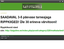 Tablet Screenshot of laiguline.ee